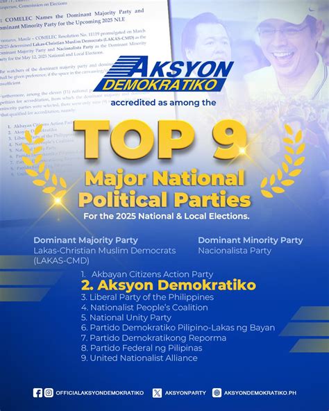 aksyon partylist|Isko Moreno is Aksyon Demokratiko's new party president .